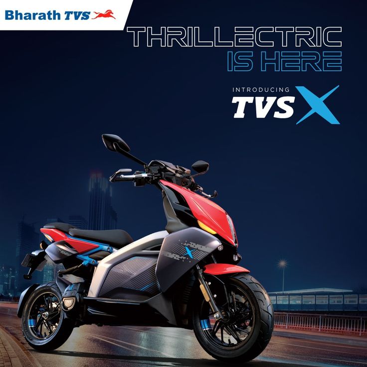 TVS X Headlight Cluster and Disc Brake